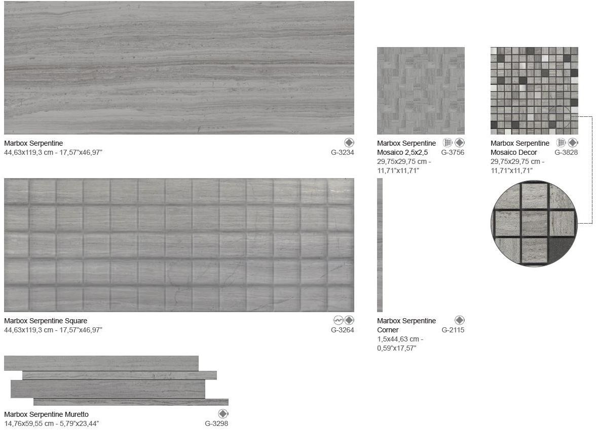 Aparici Белая плитка для стен с эффектом мрамора Marbox sun-id-1480378 - Вид №5