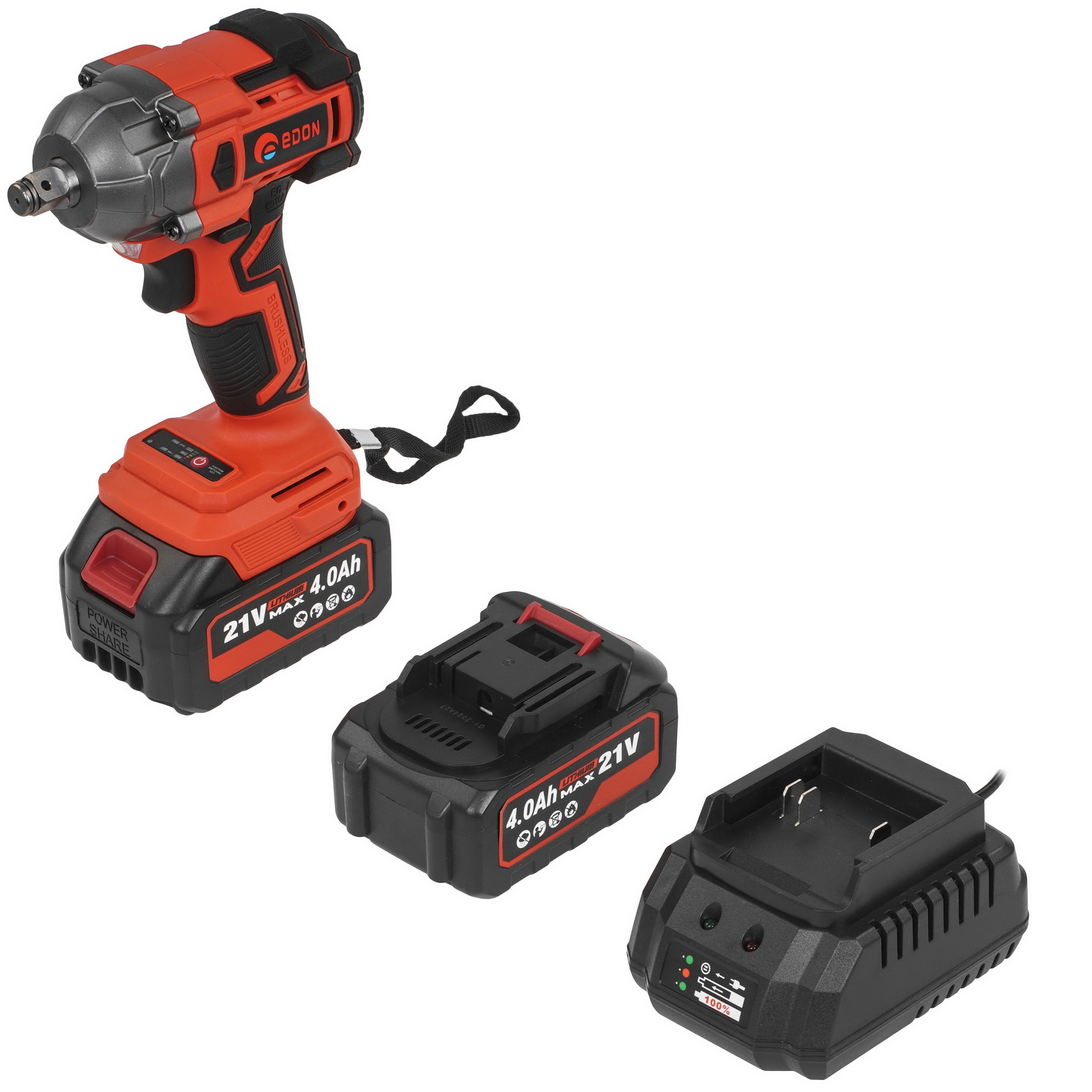 Гайковерт EDON UAW-21/300CBL 9236342 STDN-0013720 - Вид №1