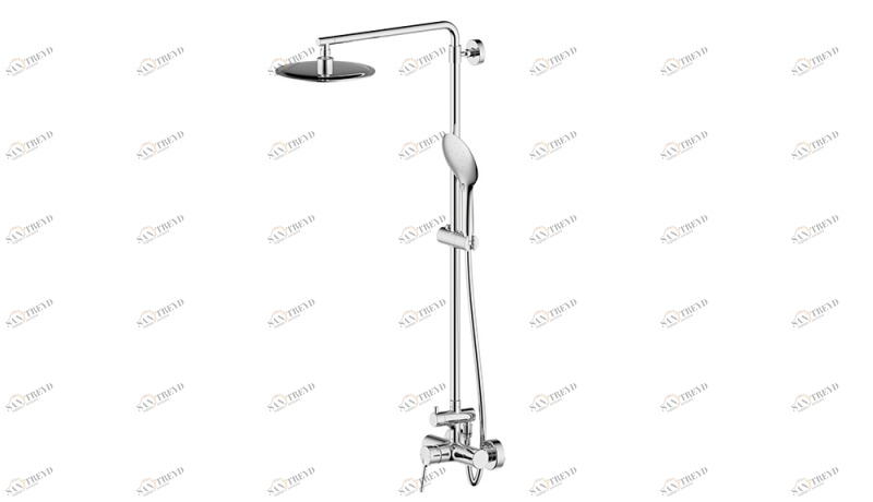 Душевая колонна со смесителем для душа PALACE F9172217CP-A-RUS bravat