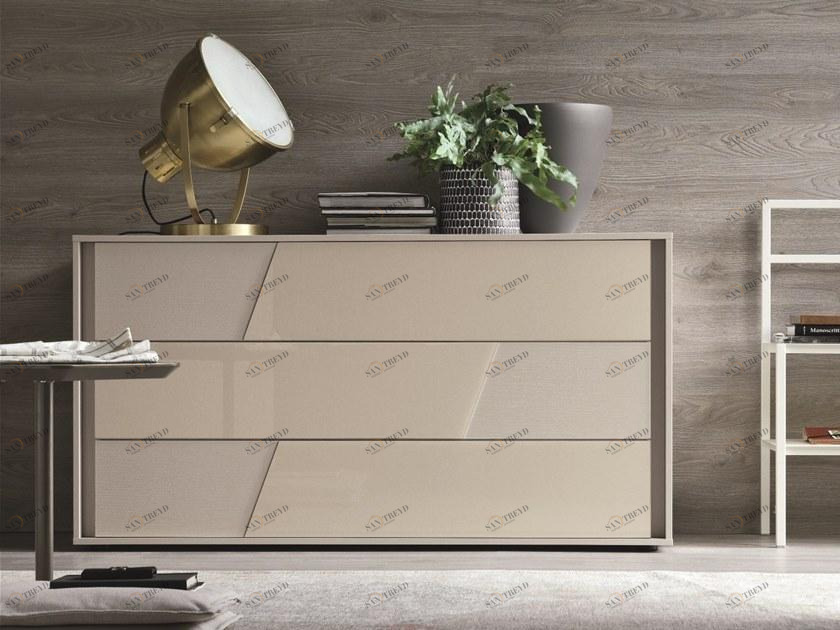 Gruppo Tomasella Лакированный комод со встроенными ручками Kross sun-id-1494969