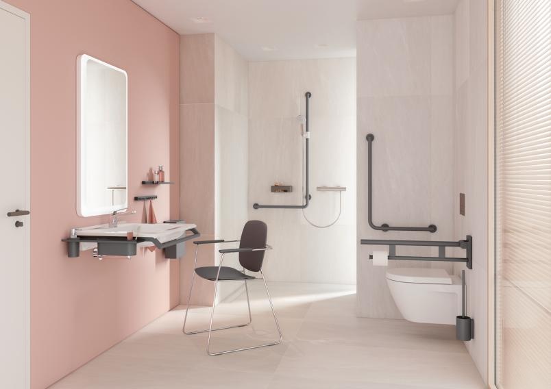 950.51.31140 стул для ванны HEWI System 900 - Вид №7