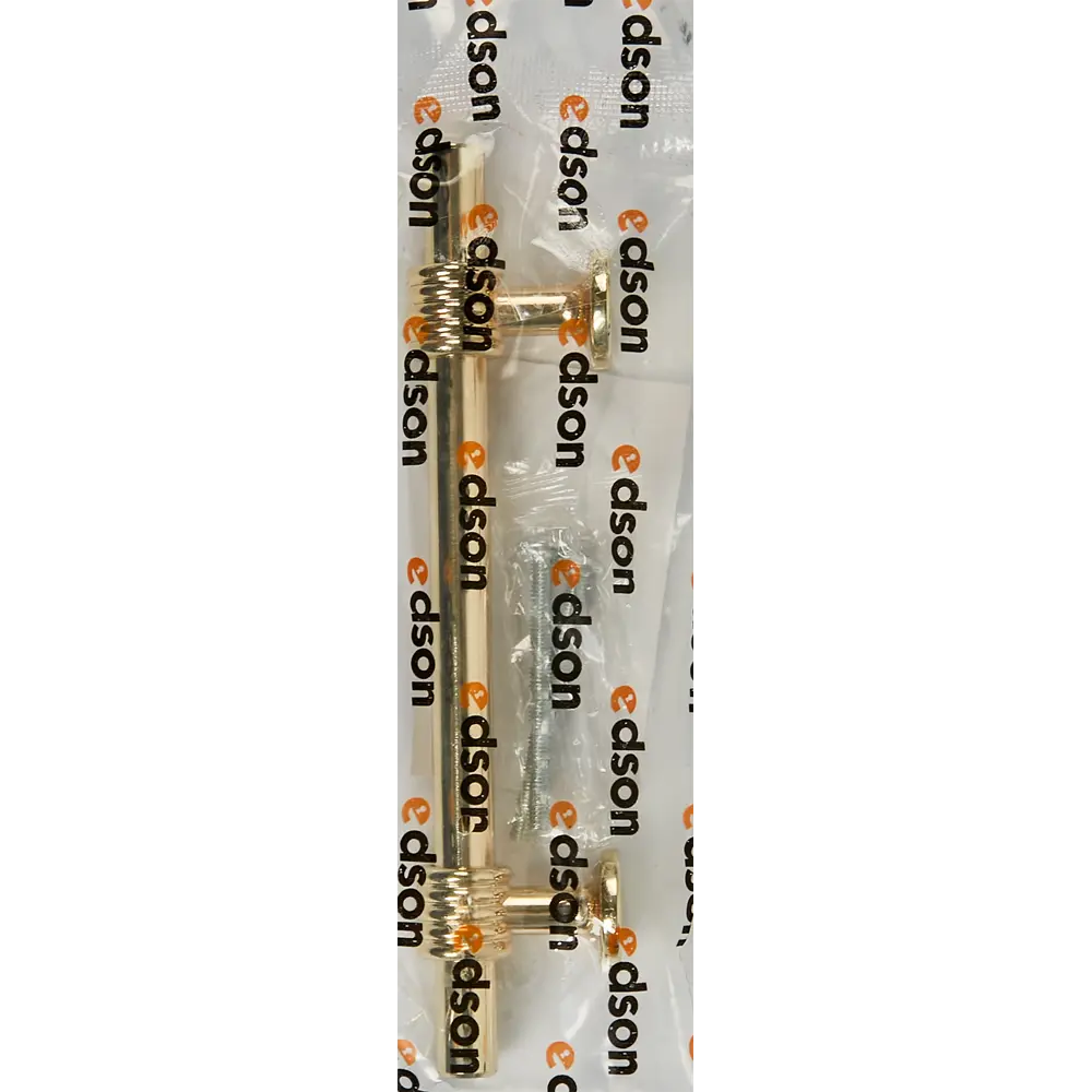 Мебельная ручка-рейлинг матовое золото 96 мм EDSON STLM-2057158 - Вид №3