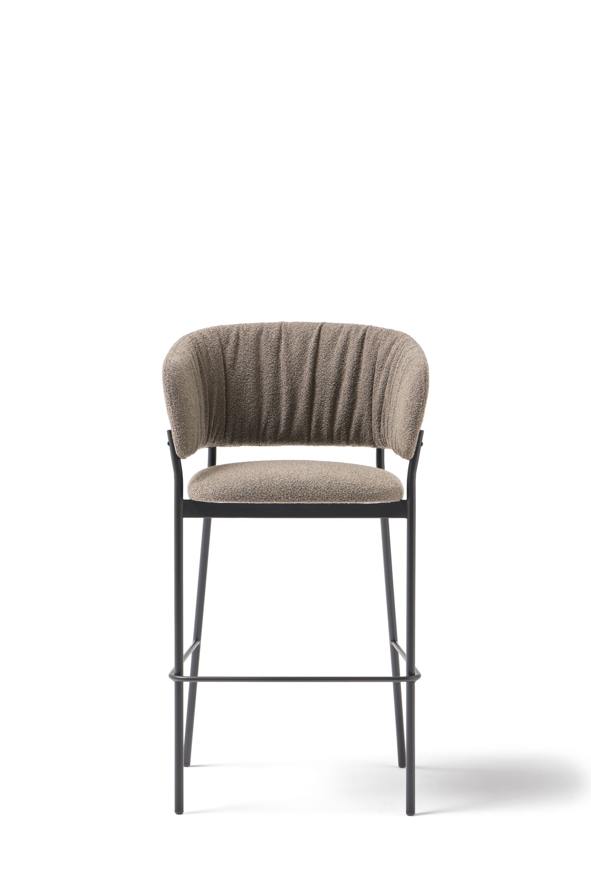 Высокий тканевый мягкий стул с подлокотниками Blasco&Vila RC Metal Soft ARCH-00068789 - Вид №1