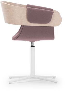 True Design Кресло вращающееся на 4 спицы с подлокотниками Kay Ka 1008 - Вид №3