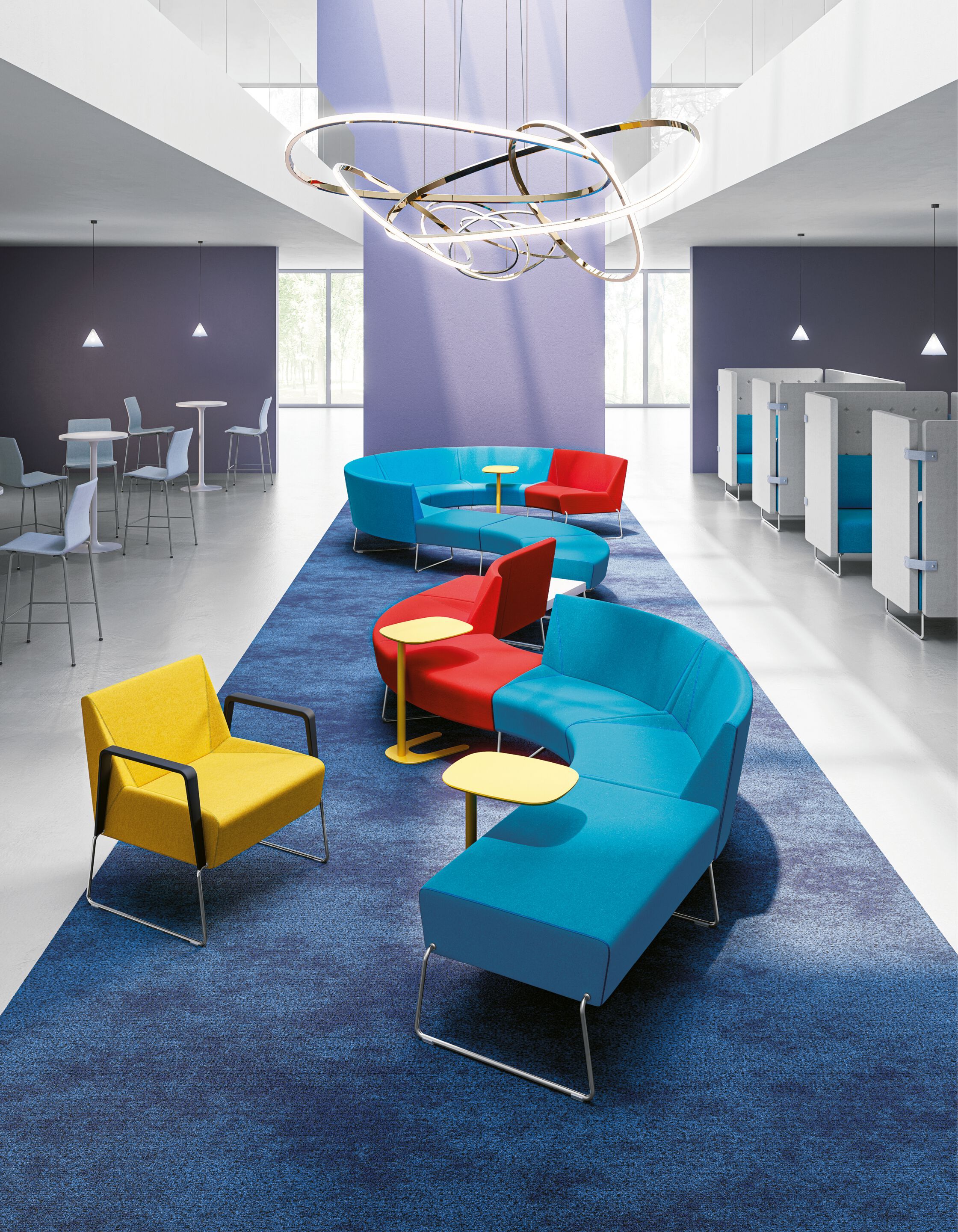 Мягкая скамья Sesta модуль ARCH-00114012 - Вид №1