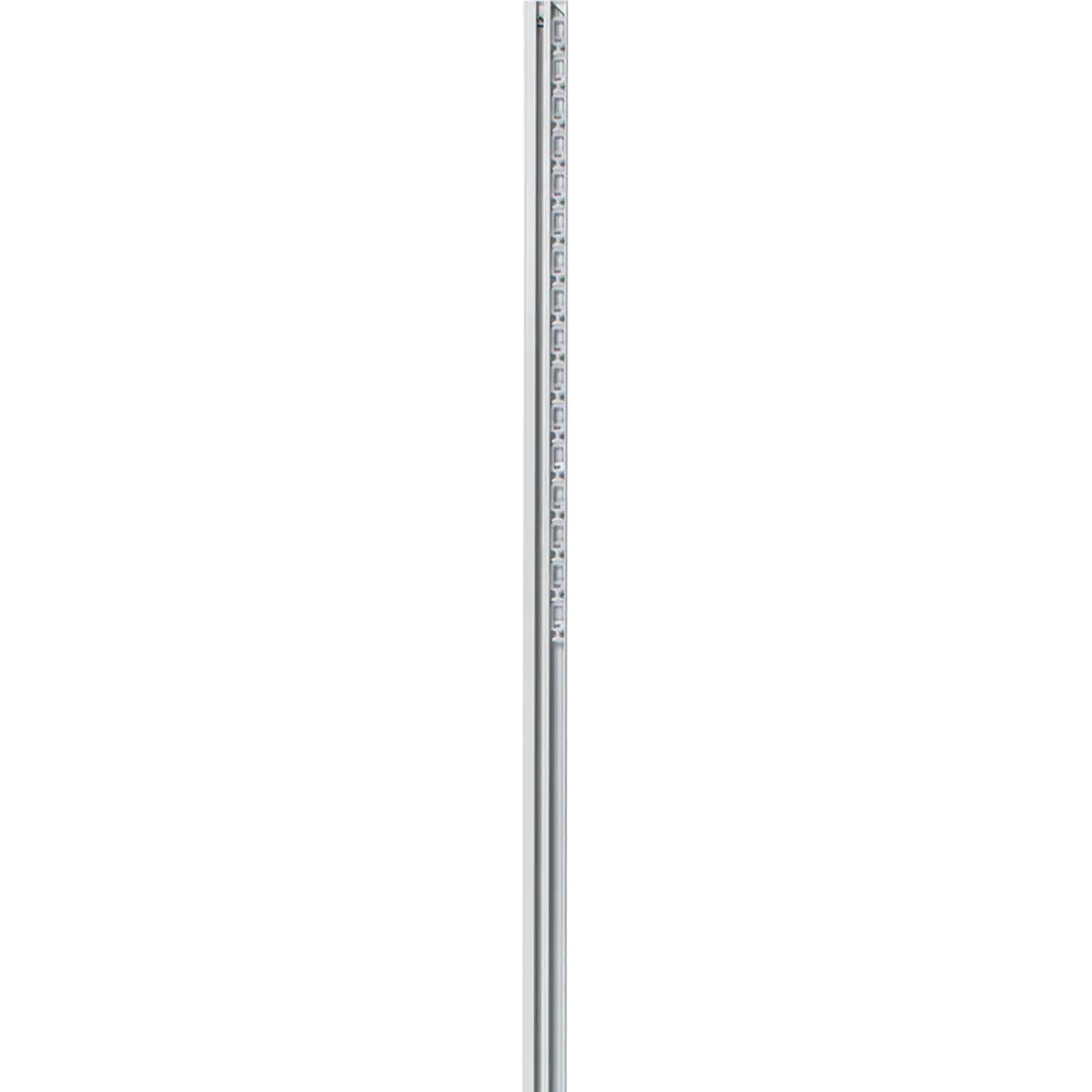 Карниз шинный однорядный 160 см алюминий цвет белый ORBIS STLM-2060846 - Вид №1