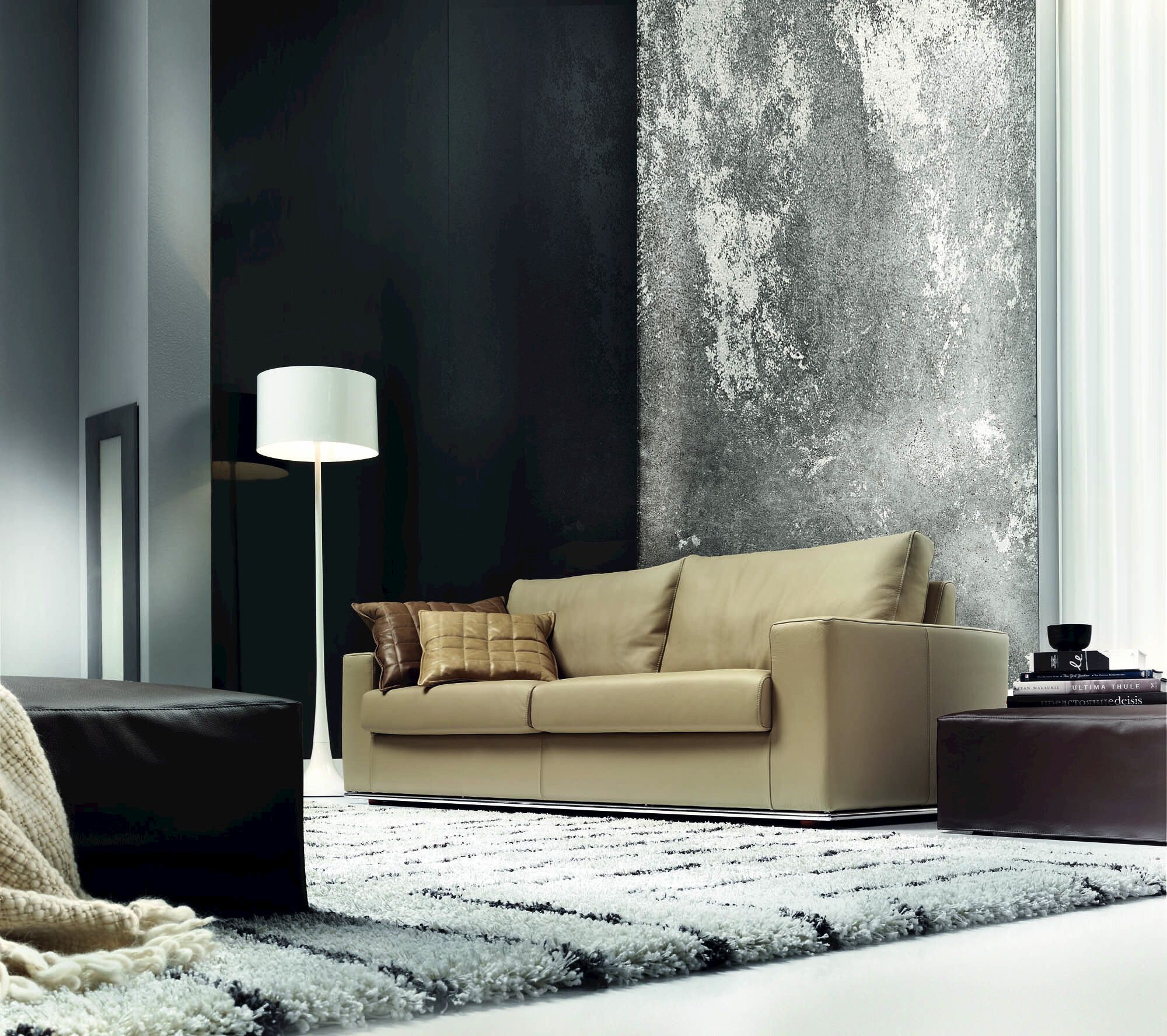 3-местный кожаный диван Former In Italia Ever ARCH-00047330 - Вид №2