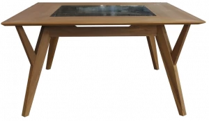 Host & Home Стол из дерева и стекла H&h