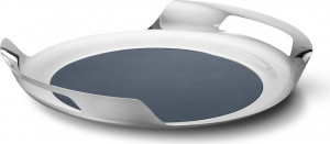 10661483 Georg Jensen Поднос Georg Jensen "Хеликс" 43см Сталь нержавеющая