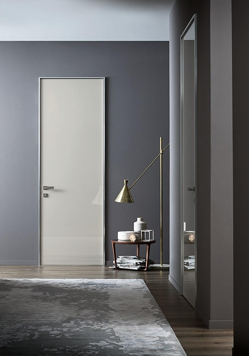 Lualdi Распашная дверь из алюминия и стекла со скрытыми петлями Architectural Santreyd sun-id-1483199 - Вид №2