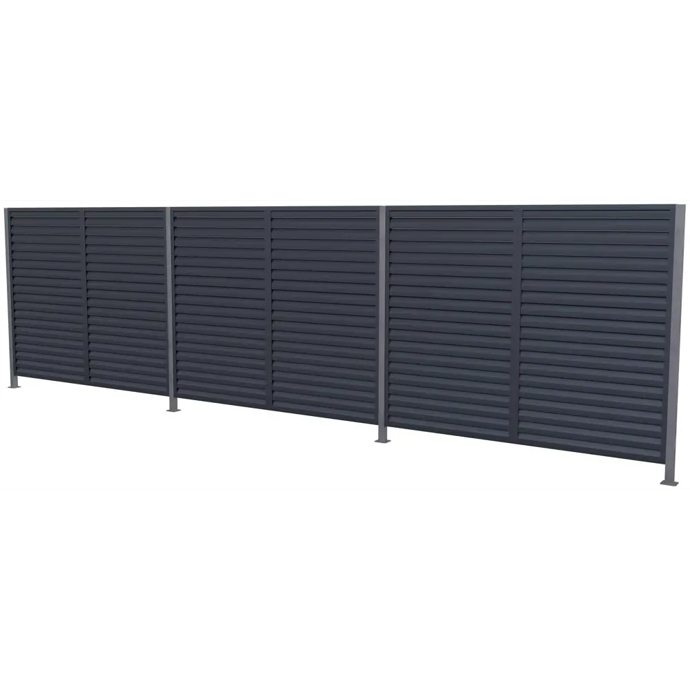 Еврожалюзи Вершина 2.5x2 м RAL 7024 графит Santreyd STLM-2203186 - Вид №5