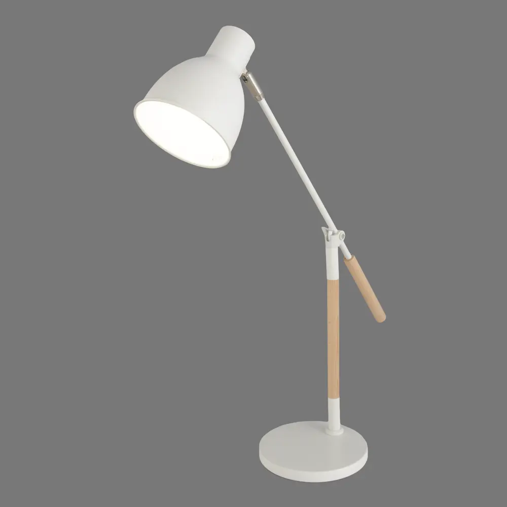 Светильник настольный «Nature» KD-333 1хЕ27х40 Вт, цвет белый CAMELION STLM-2016976 - Вид №3