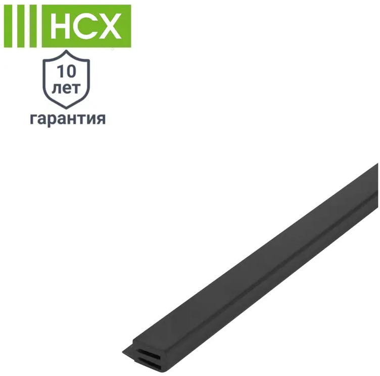 НСХ Декоративные накладки для кронштейнов 30 см черные 2 шт 83385525