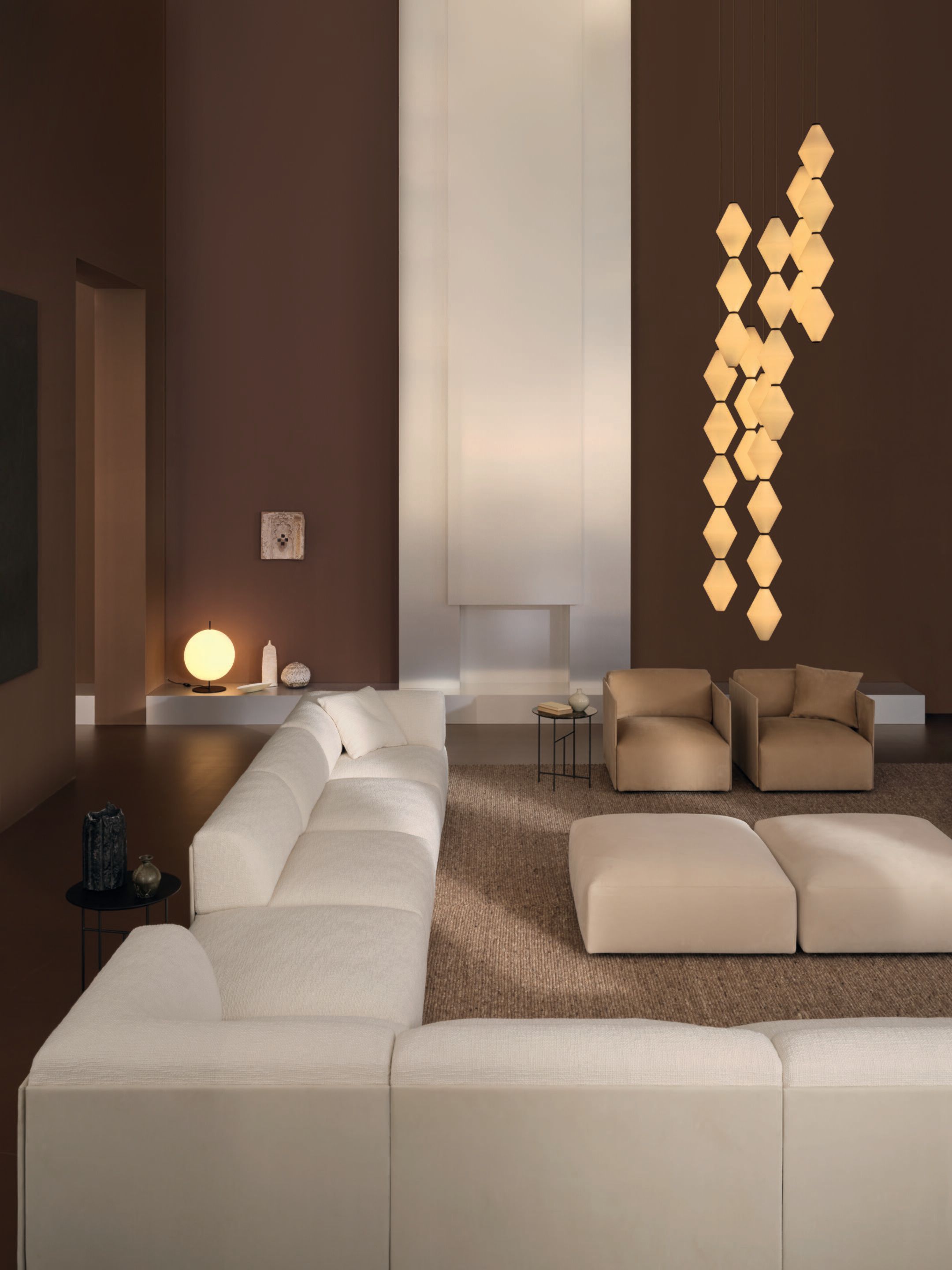 Модульная стеклянная светодиодная подвесная лампа DE PADOVA Helium Mini ARCH-00055138 - Вид №5