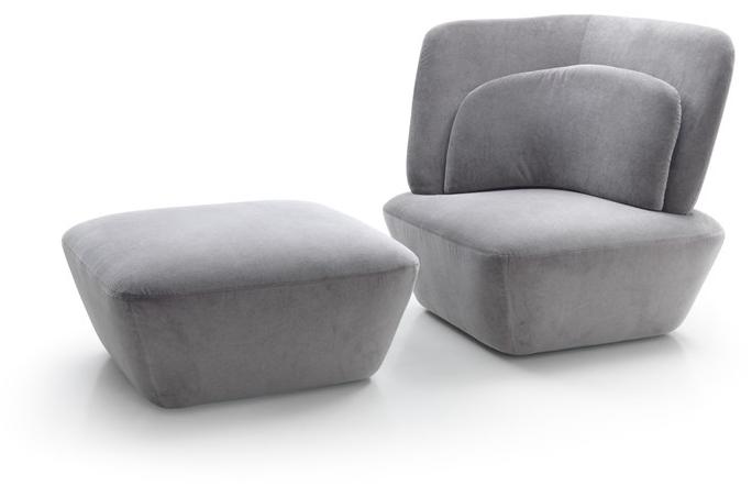 EmmeBi Пуф из мягкого бархата Soho sun-id-1388863 - Вид №4