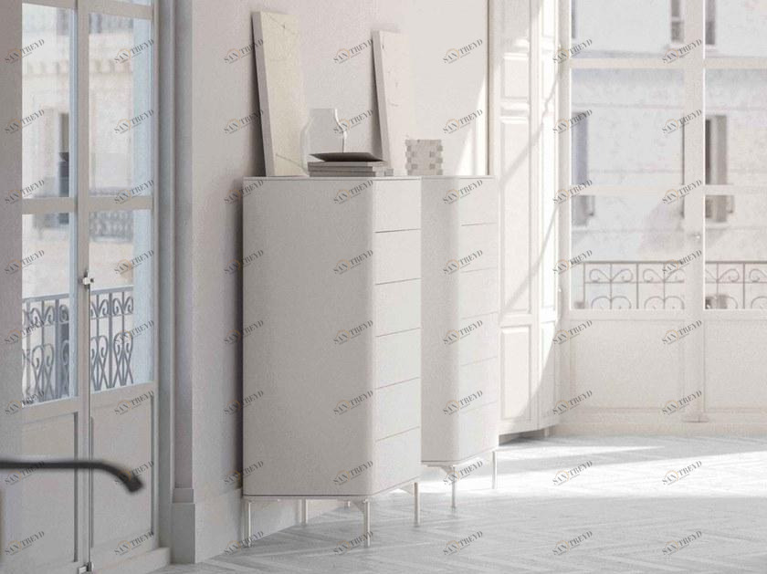 TUMIDEI Лакированный комод Circle sun-id-1444057