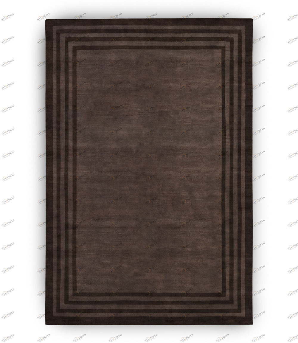 Ковер Dazzle cocoa 150x220 коричневый RUGBERRY ДИЗАЙНЕРСКИЕ, DAZZLE 326198 Коричневый 