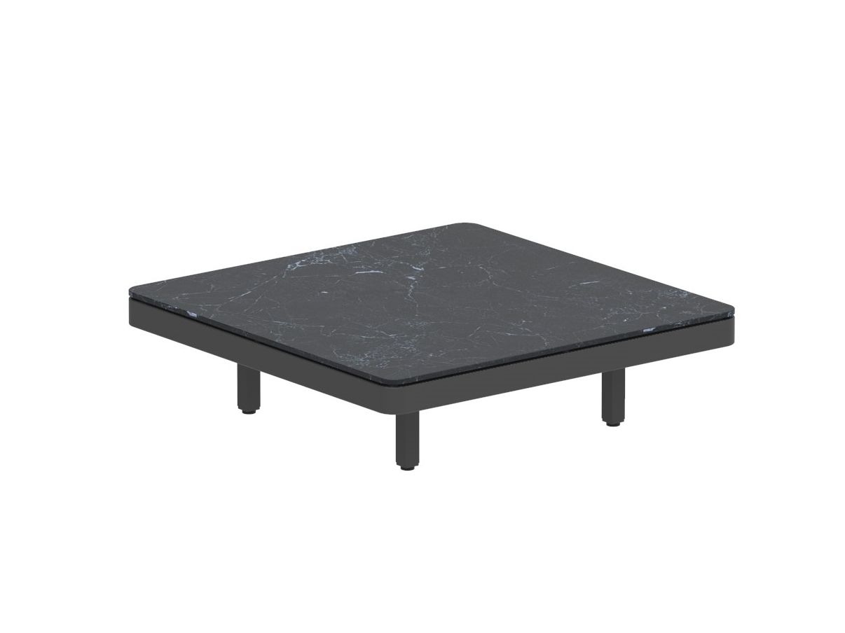 Алюминиевый квадратный низкий садовый столик с порошковым покрытием Royal Botania Alura Lounge ARCH-00012338 - Вид №5