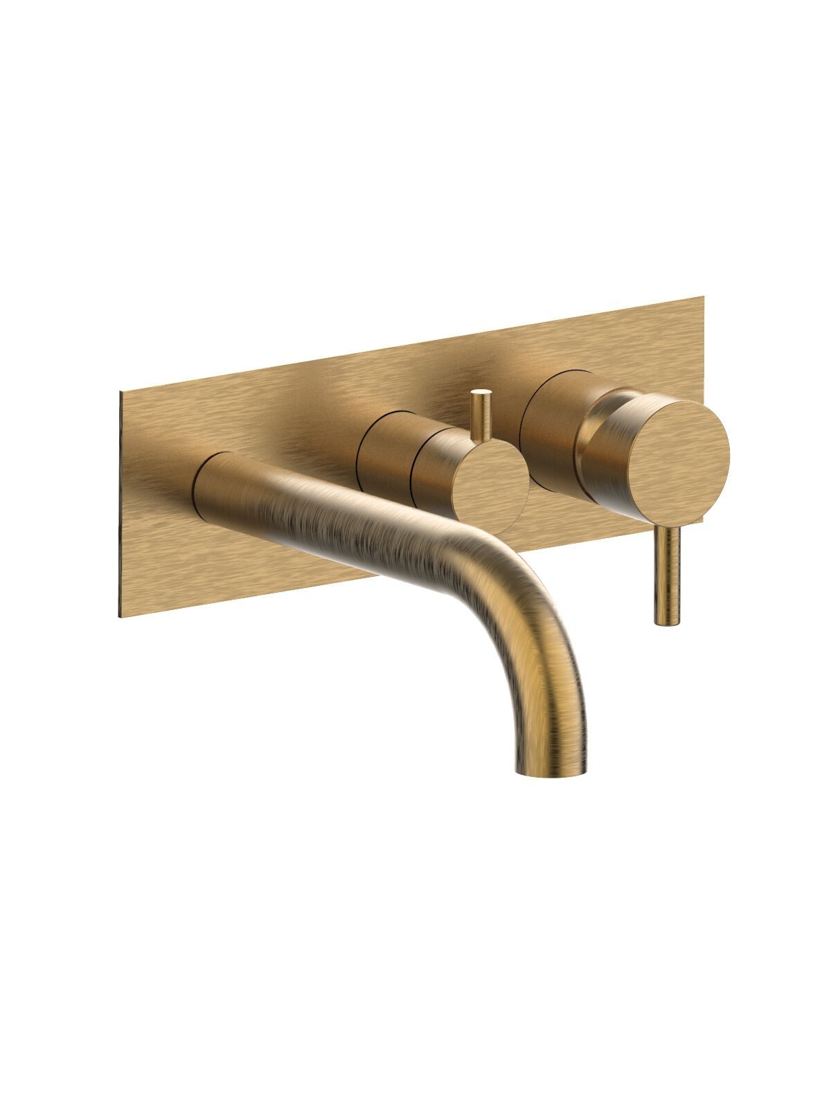 Однорычажный настенный смеситель для ванны с плитой Rubinetterie Frattini отдельная эстетика ARCH-00089970 - Вид №42