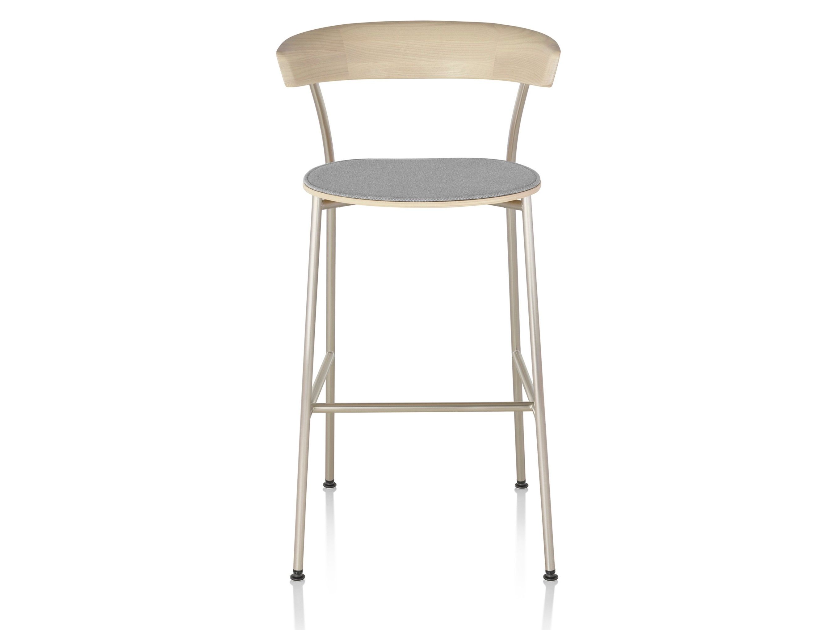 Деревянный стул с мягким сиденьем Herman Miller Leeway ARCH-00148459