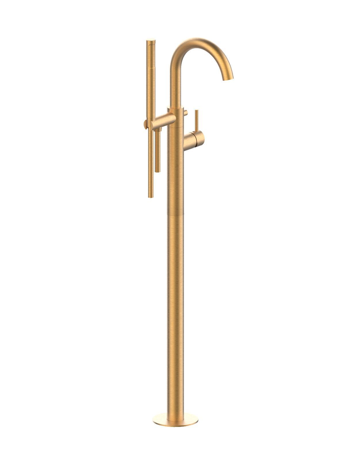 Однорычажный смеситель для ванны с ручным душем Rubinetterie Frattini Pepe XL ARCH-00061708 - Вид №15