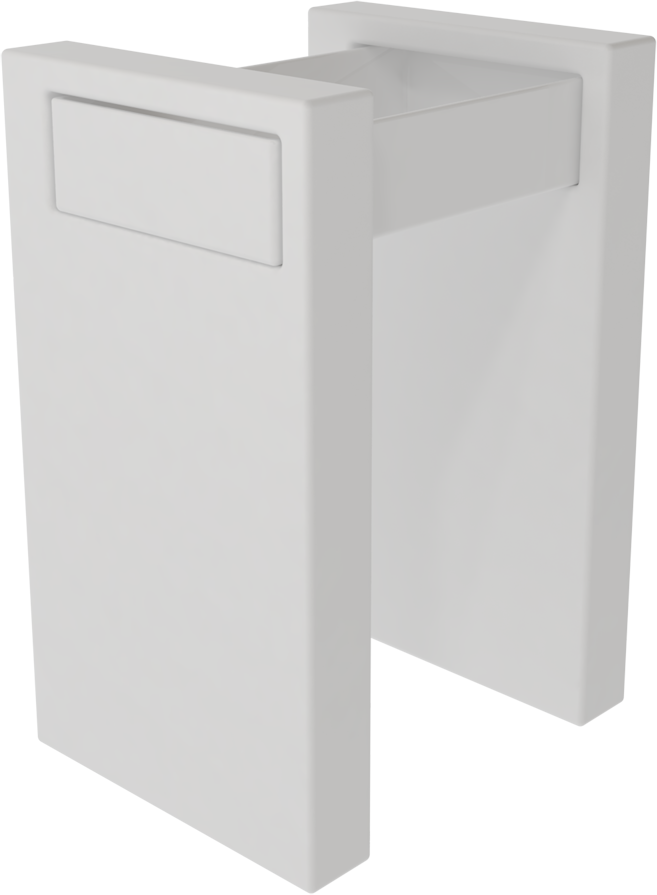 BXLACOL60FSLC1 Напольная раковина стоящая GSG CERAMIC BOX