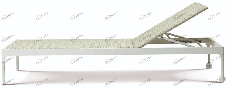 Ethimo Садовая кушетка с откидной спинкой из ethimo lightwick® Infinity Ifle4_0t