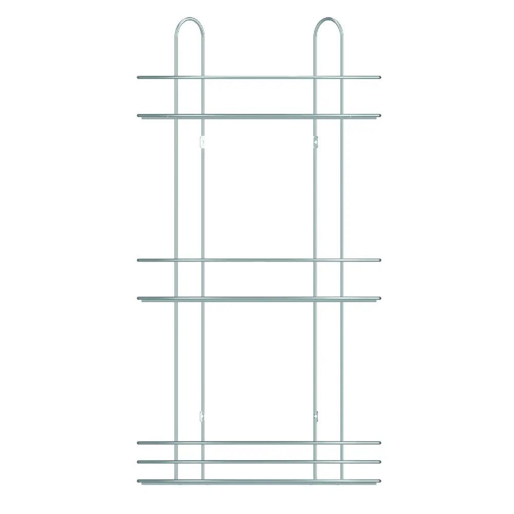Полка для ванной Lemer Nil 23.5x58.5 см металл цвет хром STLM-2069122 - Вид №4