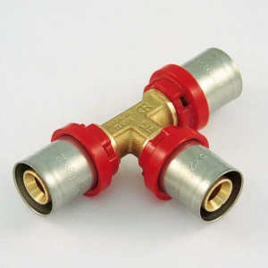 Тройник пресс COMPACT TIEMME 26x26x26