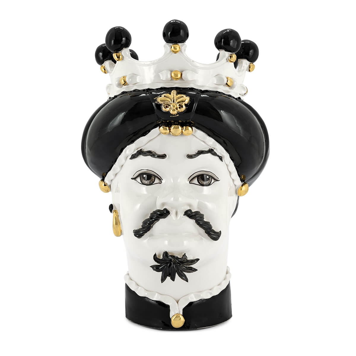 200843-GG ABHIKA ВАЗА MORO MAN MEDIUM NEW GREY/GOLD  - Вид №1