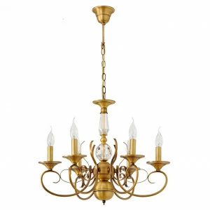 Подвесная люстра MW-Light Аманда 481010106 MW-LIGHT ДИЗАЙНЕРСКИЕ, АМАНДА 056840 Золотой