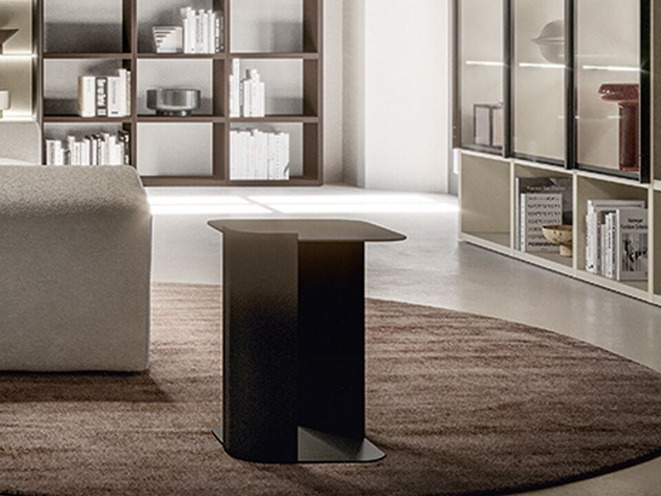 Квадратный стол из листового металла Santalucia Mobili Homy ARCH-00027125 - Вид №1