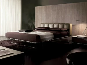 i 4 Mariani Двуспальная кровать с мягким изголовьем Kristall