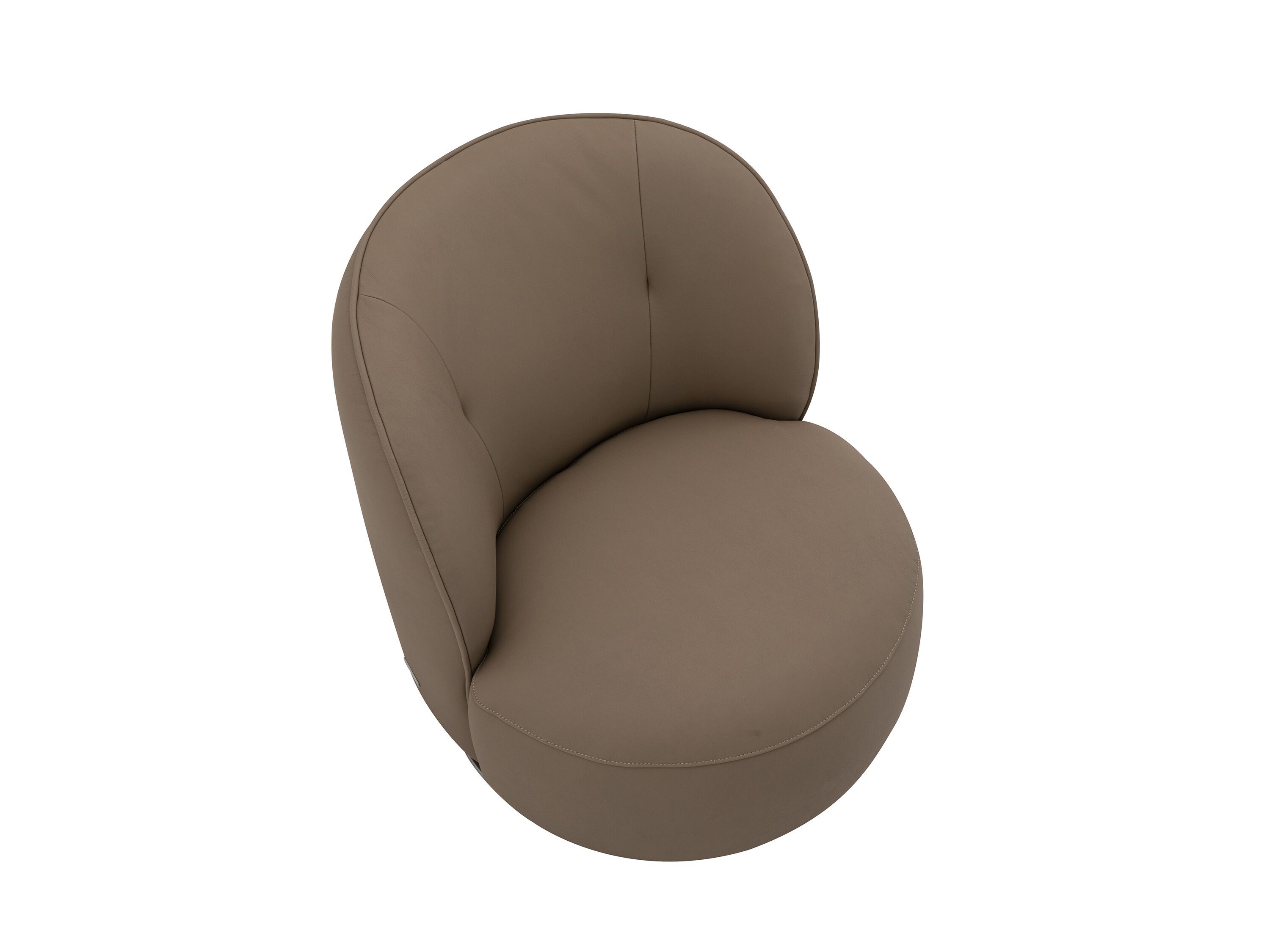 Кожаное кресло CAMPO DE' FIORI CHUBBY ARCH-00095489 - Вид №6