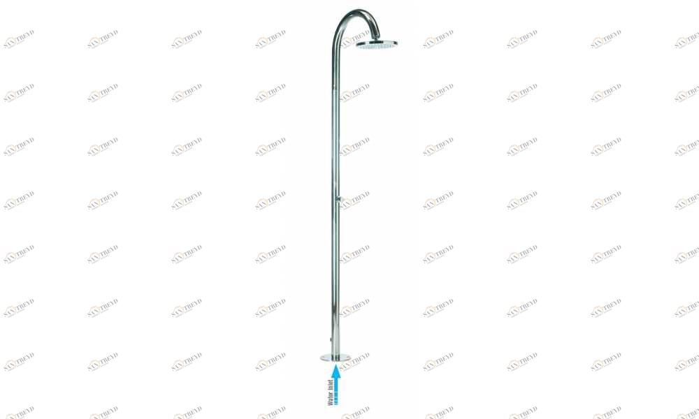 L00827 Душевая колонна OKI FLOOR Ø 200 mm BOSSINI 