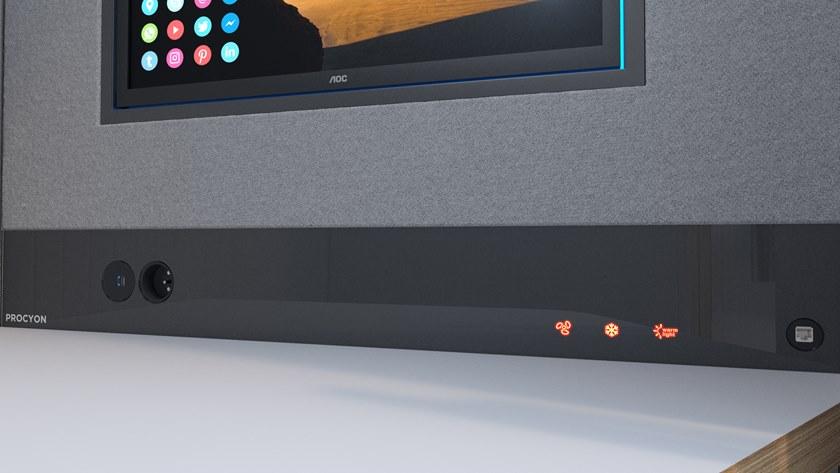 SBS Silence Business Solutions Акустическая будка с мультимедийным подключением на одного человека Procyon sun-id-1361569 - Вид №3