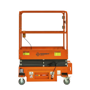 Подъемник ножничный несамоходный SJY-0.3-3.9 (380В, 300 кг, 3,9 м) SMARTLIFT (SMART)