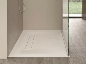 DISENIA Душевой поддон, устанавливаемый заподлицо из Corian®