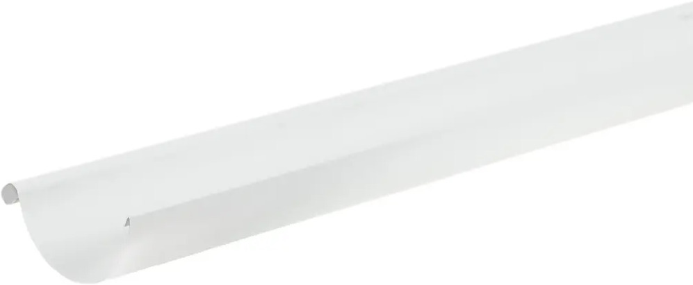 81931301 Желоб водосточный 2 м 125 мм цвет белый STLM-1016800