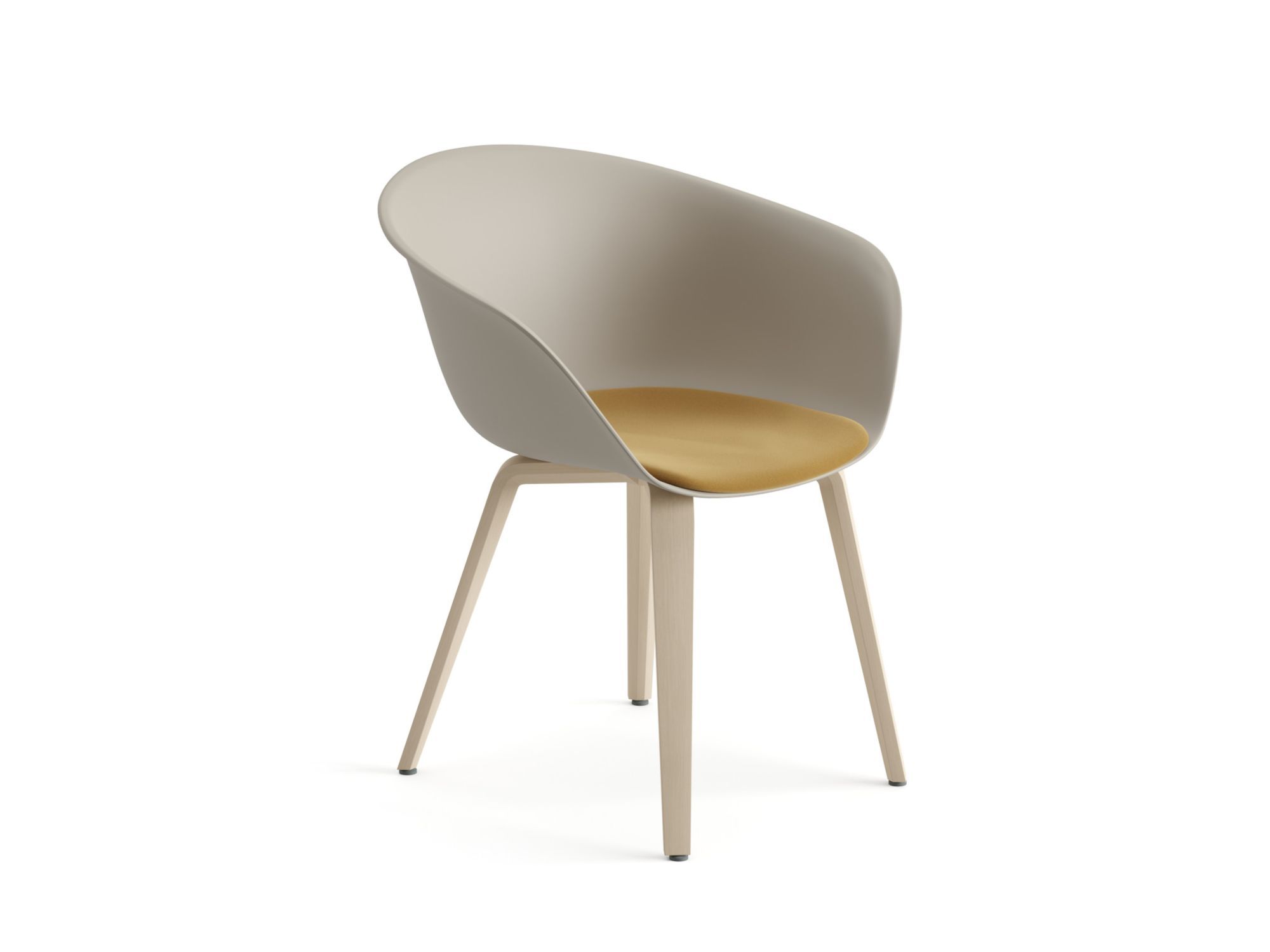 Стул из полипропилена со встроенной подушкой Arper Duna 02 ARCH-00122459