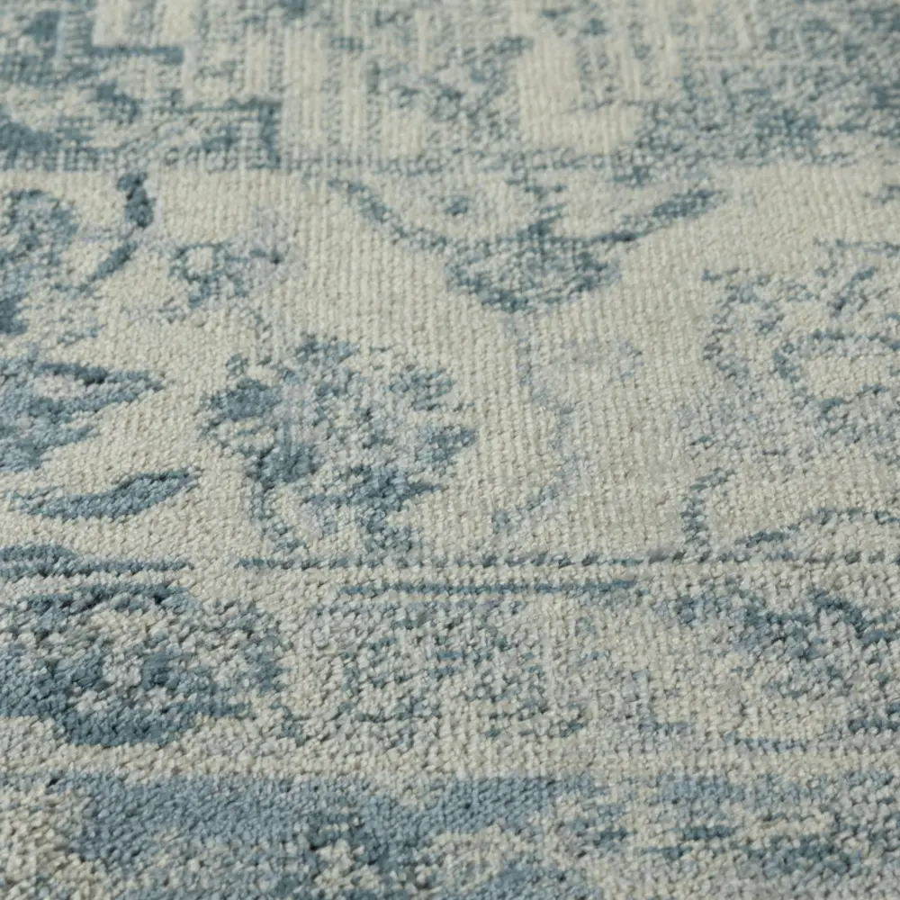 Ковер вискоза Isphahan 84387 S/l.Blue 80x150 см цвет голубой 83271531 STLM-2132931 Santreyd  - Вид №4