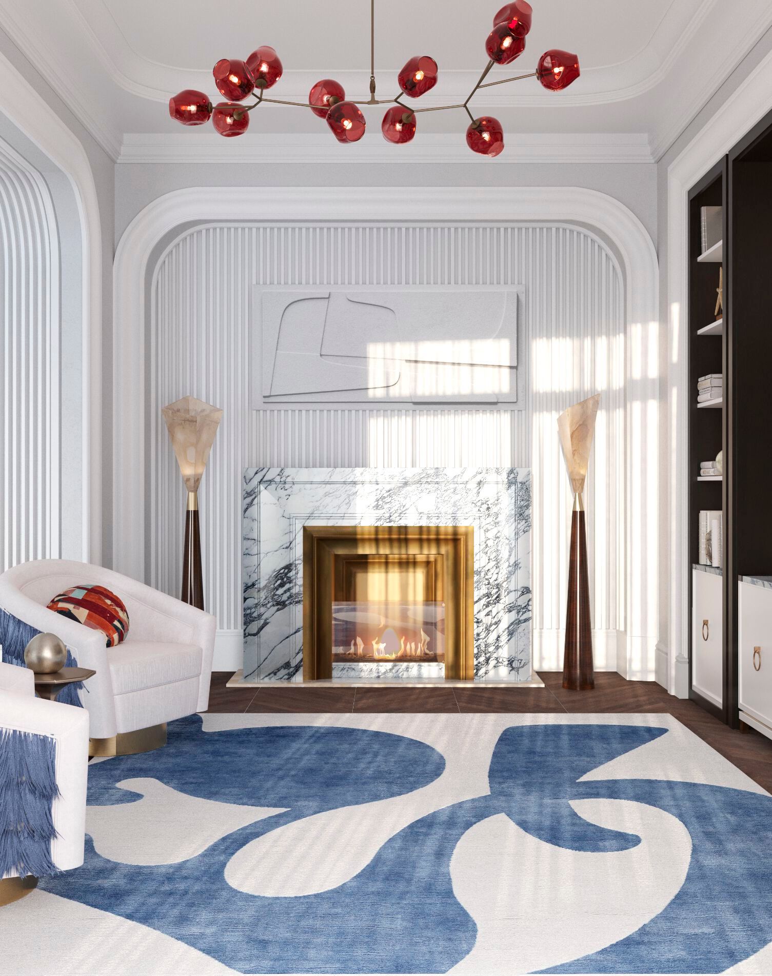 Прямоугольный ковер ручной работы Tapis Rouge Ambiance ARCH-00063785 - Вид №5