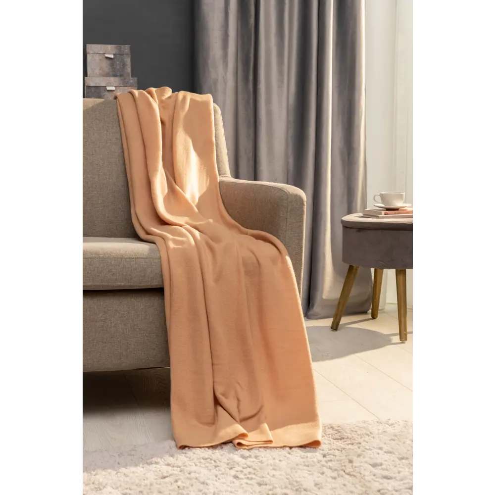 Плед Ardenza Arimno 130x170 см флис цвет бежево-розовый STLM-2125369 - Вид №3
