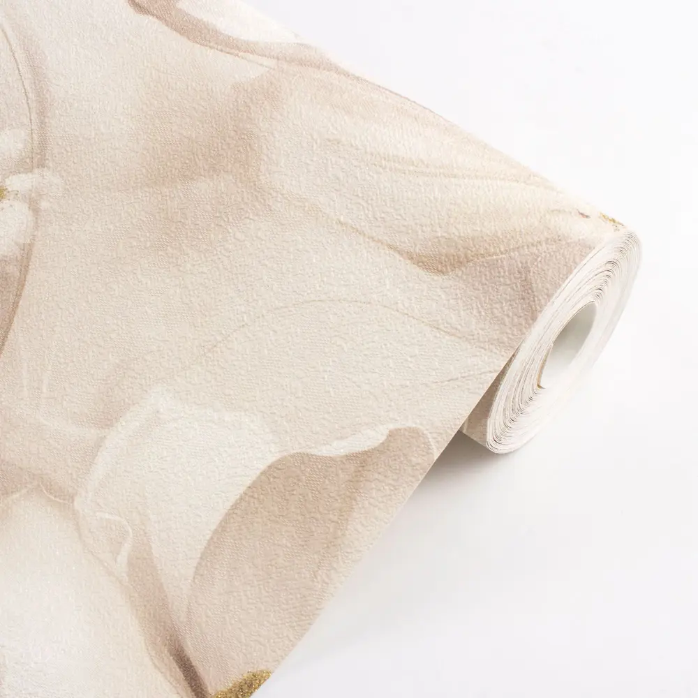 Обои флизелиновые Belvinil Апрель бежевые 1.06 м 1053-12 STLM-2161691 - Вид №3