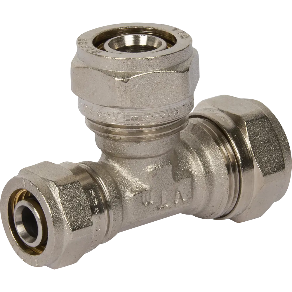 Тройник обжимной Valtec 20х20х16 мм для систем водоснабжения 10517521 STLM-0000562