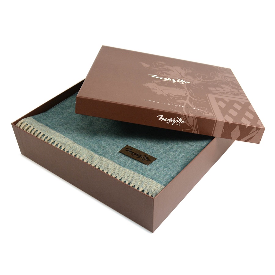 Плед Morfeo, 130х180 см, зеленый MARZOTTO MORFEO5000 - Вид №3