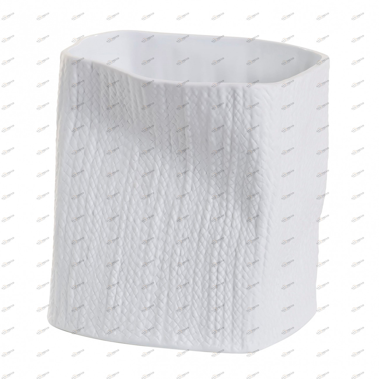 Ваза керамическая Pack 18*15*21 GARDA DECOR - 033919 Белый 