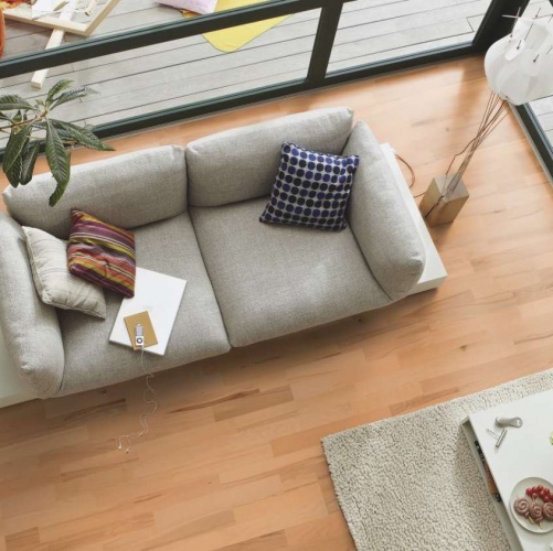 Паркетная доска Meister PС 200 Classic Дымчатый Лайвли 921 Бук Натур (Гладкая) 2400х200 мм 2300200102 - Вид №10