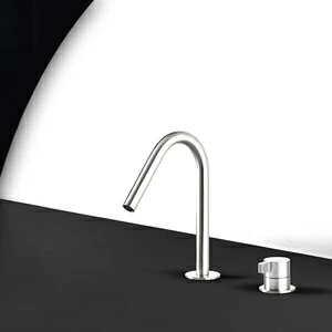 Смеситель для раковины TOOX TXQ30L серебристый глянцевый