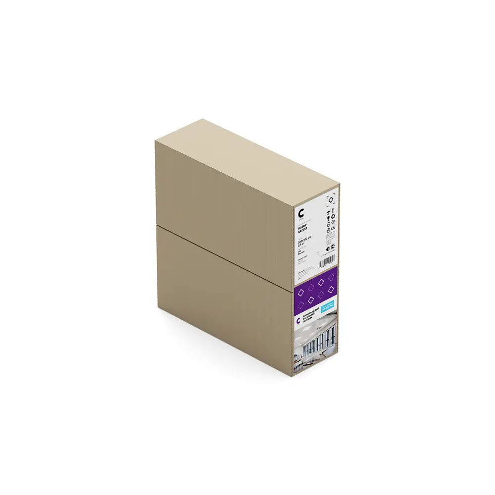 Набор кассет 300x300 мм цвет винтаж, 10 шт CESAL STLM-2007643 - Вид №8